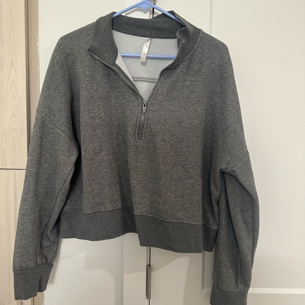 Fabletics Cropped Quarter Zip